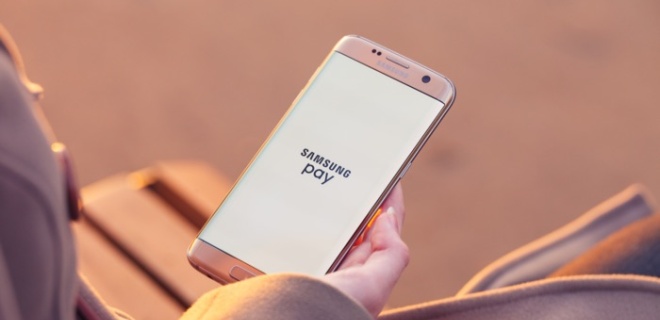 App Samsung Pay aperta in uno smartphone